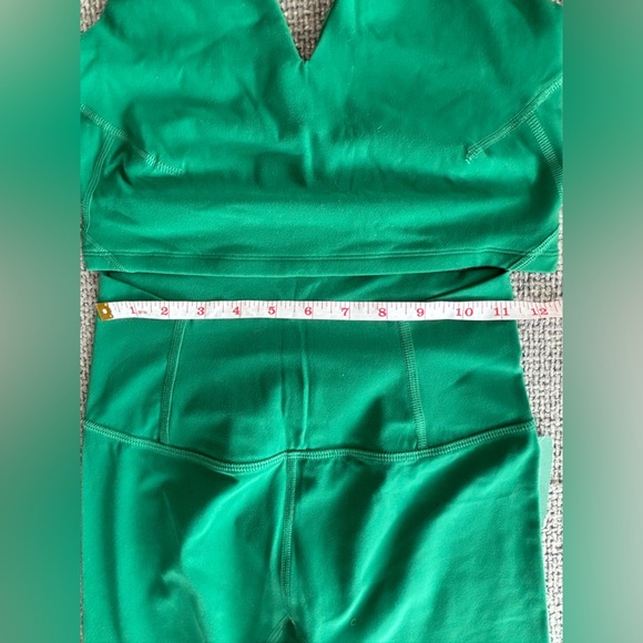 Free People Movement Workout Set Green Crop Top & Leggings– Size Small– BNWT - Picture 9 of 16